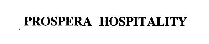 PROSPERA HOSPITALITY