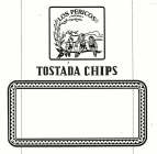 LOS PERICOS TOSTADA CHIPS TRADEMARK