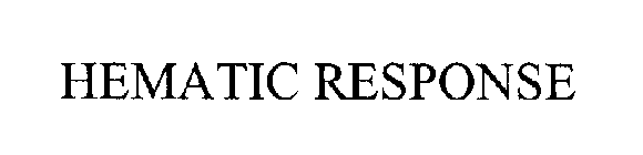 HEMATIC RESPONSE