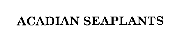 ACADIAN SEAPLANTS