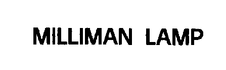 MILLIMAN LAMP