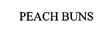 PEACH BUNS