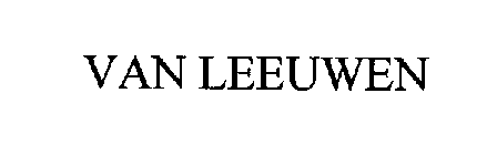 VAN LEEUWEN