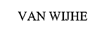 VAN WIJHE
