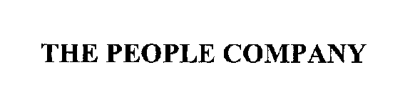 THE PEOPLE COMPANY