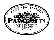 ACETO BALSAMICO GIOVANNA PAVAROTTI DI MODENA ITALIA