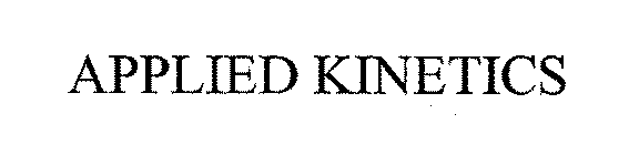 APPLIED KINETICS
