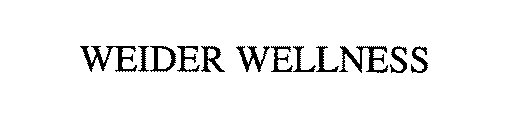 WEIDER WELLNESS