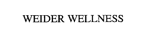 WEIDER WELLNESS