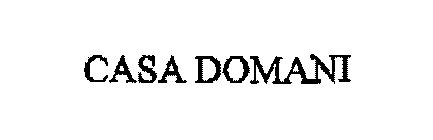 CASA DOMANI