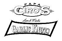 PAPA CIRO'S HAND MADE GARLIC KNOTS