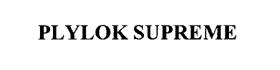 PLYLOK SUPREME