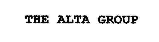 THE ALTA GROUP