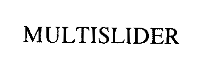 MULTISLIDER