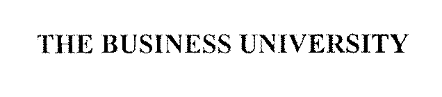 THE BUSINESS UNIVERSITY