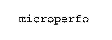 MICROPERFO