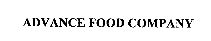 ADVANCE FOOD COMPANY