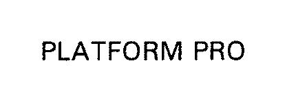 PLATFORM PRO