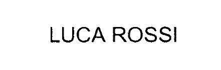 LUCA ROSSI