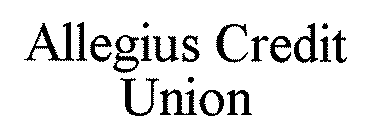 ALLEGIUS CREDIT UNION