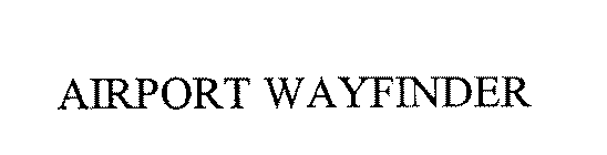 AIRPORT WAYFINDER