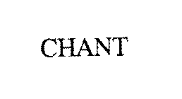 CHANT