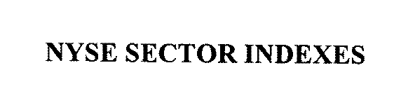 NYSE SECTOR INDEXES