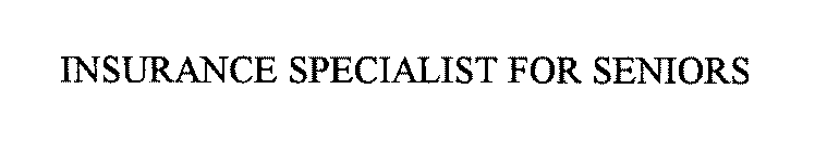 INSURANCE SPECIALIST FOR SENIORS