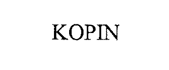 KOPIN