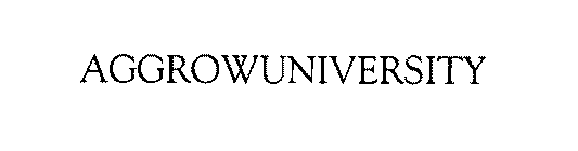 AGGROWUNIVERSITY