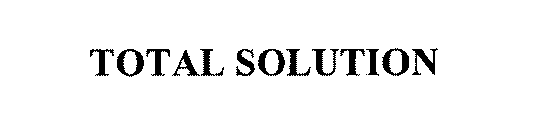 TOTAL SOLUTION