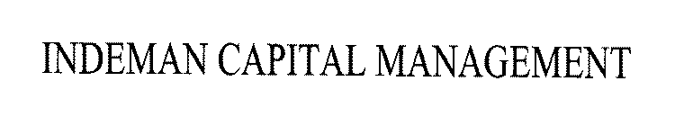 INDEMAN CAPITAL MANAGEMENT