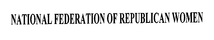 NATIONAL FEDERATION OF REPUBLICAN WOMEN