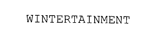 WINTERTAINMENT