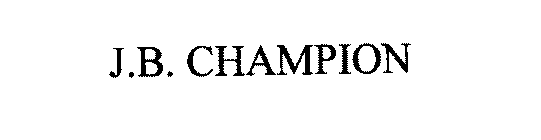 J.B. CHAMPION