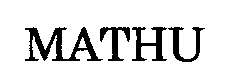MATHU
