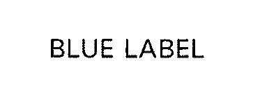 BLUE LABEL