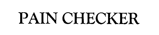 PAIN CHECKER