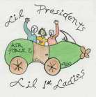 LIL PRESIDENTS AIR FORCE 2 LIL 1ST LADIES