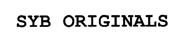 SYB ORIGINALS