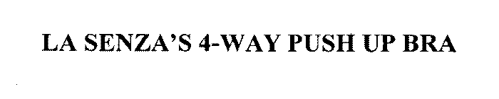 LA SENZA'S 4-WAY PUSH UP BRA