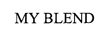 MY BLEND