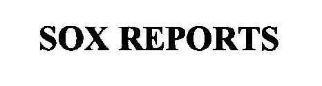 SOX REPORTS