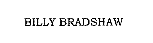 BILLY BRADSHAW
