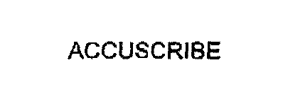 ACCUSCRIBE