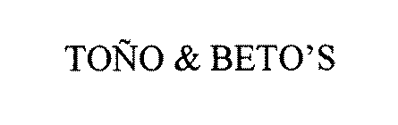 TOÑO & BETO'S