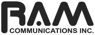 RAM COMMUNICATIONS, INC.