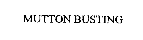 MUTTON BUSTING