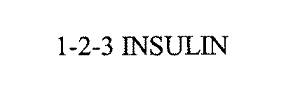 1-2-3 INSULIN