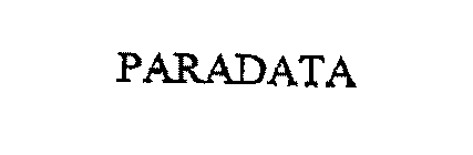 PARADATA